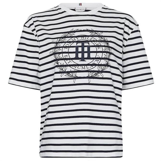 Tommy Hilfiger Breton Stripe Relaxed Fit T-Shirt